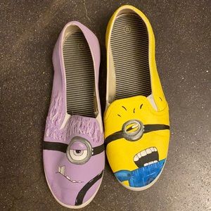 Hand painted Minion Shoes